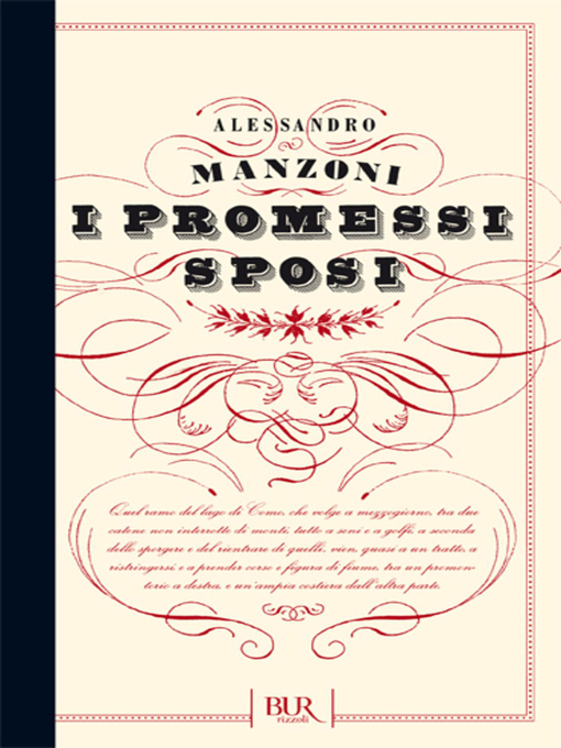 Title details for I promessi sposi by Alessandro Manzoni - Available
